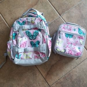 Pb kids backpack and lunchbox